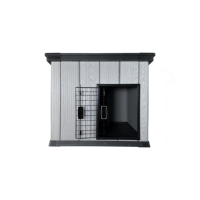 Abri pour chien Kenda en PP résistant aux UV, motif animal APEX PENT, 3 tailles, anti-moisissure, cage de jardin pour animaux domestiques, pour la maison et le centre commercial
