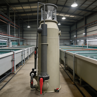 Protein Skimmer Tangki Ikan High Performance OS-PS-2T 2m3/jam 5m3/jam Environwateros untuk Toko Ikan Komersial