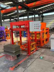 Gạch làm máy móc đầu tư kinh doanh nhà hoàn toàn tự động 4-25 khối bê tông làm Máy Nhà Máy Giá Châu Phi - Product Image 6