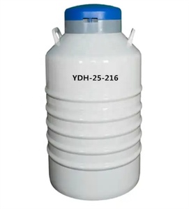 Contenedor para Transporte de Nitrógeno Líquido, Capacidad de 25L, Aleación de Aluminio de Alta Resistencia, 26 Días de Retención Estática - Product Image 1