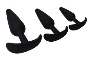 silicona kit de entrenador anal pugs principiante Conjunto para las mujeres y los hombres - Product Image 2