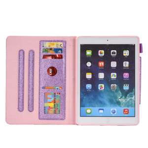 Custodia a portafoglio in pelle sintetica glitterata per <span class=keywords><strong>iPad</strong></span> da 10.2 pollici 2019 2020 <span class=keywords><strong>2021</strong></span> custodia universale - Product Image 6