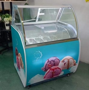 Vitrina de paletas vitrina de helados de Gelato comercial - Product Image 1