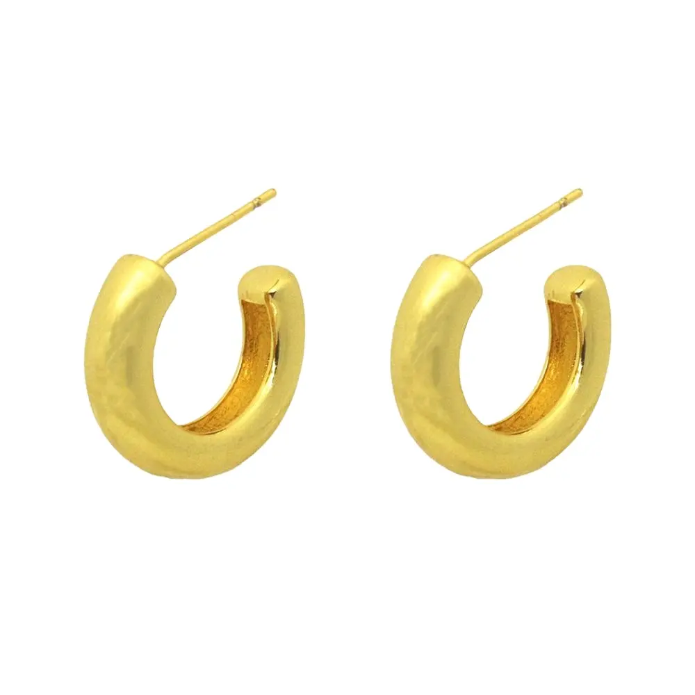 High Quality Different Size 2022 Hoop Earrings Gold Filled Earrings