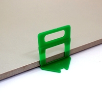 Clips de nivellement de carreaux faciles à utiliser 2,0/2,5 mm avec cales réutilisables, design moderne pour appartements et rénovation de maisons