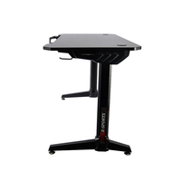 Coin deux personnes photo noir bureau de jeu pas cher gamer table de jeu bureau échantillon gratuit rvb ordinateur bureau de jeu