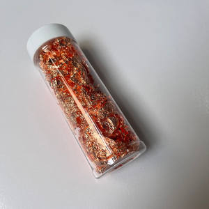 Feuilles d'or en papier aluminium pour décorateurs de gâteaux, 2g/flacon, papier argenté pour outils de décoration de gâteaux - Product Image 5