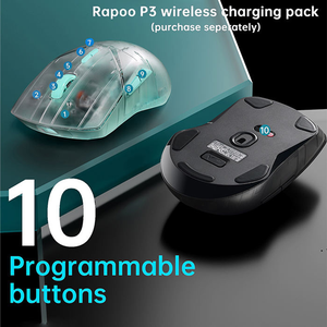 New <strong>Rapoo</strong> VT9Air <strong>Wireless</strong> Wired Dual-mode Gaming E-sport <strong>Mouse</strong> Lightweight 26000DPI 3395 Transparent Gaming <strong>Mouse</strong> - Product Image 4
