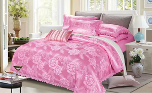 Juego de fundas de edredón jacquard de poliéster 100%, textil para el hogar de calidad de lujo - Product Image 2