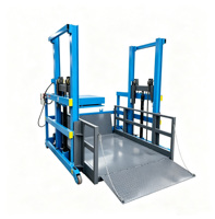 Rampe de quai mobile hydraulique pour le chargement de conteneurs, plateforme de chargement et de déchargement mobile électrique
