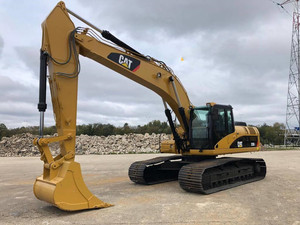Excavadora de cadenas usada 325D/325DL en venta con capacidad de cazo de 1.6m, motor Isuzu y alta potencia de excavación - Product Image 3
