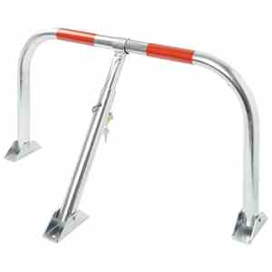 Serrure intégrale de poteau de stationnement de cerceau pliant robuste Barrière de poteau de stationnement solide - Product Image 3