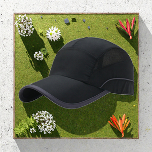 Casquette de baseball sportive personnalisée bicolore en maille à séchage rapide, légère, pour la course à pied, unisexe, pour l'extérieur - Product Image 3