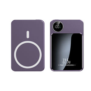 Powerbank Ultra Sottile con Logo Personalizzato, 5000mAh, Metallo, Ricarica Wireless Magnetica 15W, 10000mAh, Colore Nero, Caricabatterie per Telefono Cellulare - Product Image 3