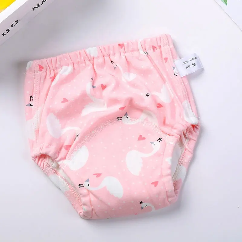 Groothandel Waterdichte Baby Katoen Wasbare Herbruikbare Doek Broek Luiers Trainingsbroek Voor Peuter