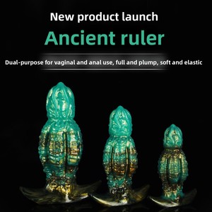 Tapón Anal de Silicona Líquida con Forma de Monstruo Animal Realista, Impermeable, Flexible, Estimulador Anal, Masajeador de Próstata, Juguete Sexual Ecológico B2B - Product Image 3