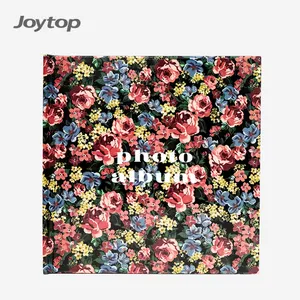 Joytop สมุดบันทึกดอกไม้ที่กำหนดเองปกแข็ง Mini DIY สติกเกอร์สมุดภาพ Instax