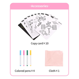 9 Zoll Kinder 3D Magic LED Bildschirm Zeichenbrett Tablet lösch bares Spielzeug für die frühe Bildung mit leichtem Geschenk für Kinder aus PC-Material - Product Image 5
