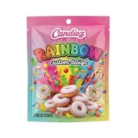 Sacs d'emballage personnalisés en aluminium et Mylar, transparents, givrés, thermoscellables, pour aliments, bonbons, biscuits, emballages individuels de biscuits