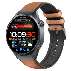 Montre connectée <span class=keywords><strong>de</strong></span> santé GE400 avec détection d'humeur, appels 4G par carte SIM, Bluetooth, gestion ECG et puce 4PD pour l'assistance à distance des personnes âgées - Product Image 4