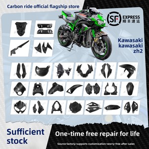 Carénage en fibre de carbone pour Kawasaki <span class=keywords><strong>ZH2</strong></span> - Product Image 2