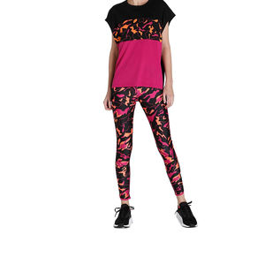 Mallas de cintura alta para mujer, pantalones de Yoga, entrenamiento atlético, mallas de Yoga para correr, ropa de gimnasio, pantalones de Jersey de algodón, mallas - Product Image 5