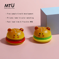 Nouveauté : Mini pot en plastique mignon de 5g pour baume à lèvres, gommage, crème de soin – Pots ronds vides, emballage cosmétique personnalisable avec logo OEM