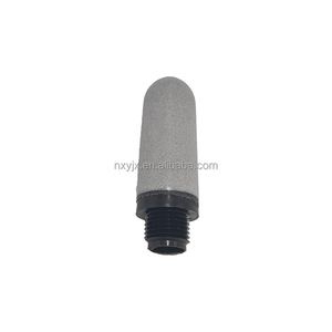<span class=keywords><strong>PSE</strong></span> Typ 3/8NPT Kunststoff Pneumatik-Schalldämpfer Graue Farbe Polyethylen PE Kunststoff Pulvergesinterter Filter - Product Image 2