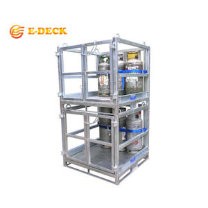 गर्म स्नान जस्ती भंडारण परिवहन सिलेंडरों गैस सिलेंडर के साथ आसानी से Stillage पिंजरे - Product Image 3