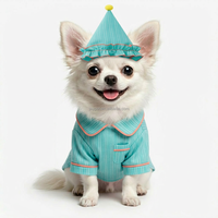 Jaypet Großhandel Gestreiftes Hunde-Pyjama-Set, Niedliche Welpen-Schlafbekleidung für Kleine Rassen, Dropshipping