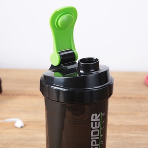 500ml 3-in-1 nhựa Spider protein cho Shaker chai với hai bột lưu trữ ly và ngăn cho drinkware - Product Image 3