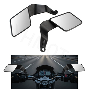 Pièces détachées moto Accessoires Carré Miroir Montage Vue Arrière Spiegel Espejo pour Kawasaki Z <span class=keywords><strong>750</strong></span>-1000 GSX <span class=keywords><strong>GSXS</strong></span> <span class=keywords><strong>750</strong></span> 950 - Product Image 6