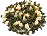Thé froid mélangé aux fruits de qualité supérieure, saveur pêche oolong, en sachet, sans conservateurs