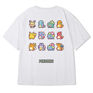 Nuovo fumetto Anime giapponese Pikachu Casual Hip-hop Top estivo Versatile - Product Image 6