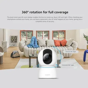 กล้องอัจฉริยะ <span class=keywords><strong>Xiaomi</strong></span> <span class=keywords><strong>MI</strong></span> Smart <span class=keywords><strong>Camera</strong></span> C400 รุ่น Global ความละเอียด 4MP หมุนได้ <span class=keywords><strong>360</strong></span> องศา มองเห็นในเวลากลางคืน พร้อมระบบตรวจจับมนุษย์ด้วย AI กล้องอัจฉริยะ <span class=keywords><strong>Xiaomi</strong></span> - Product Image 4