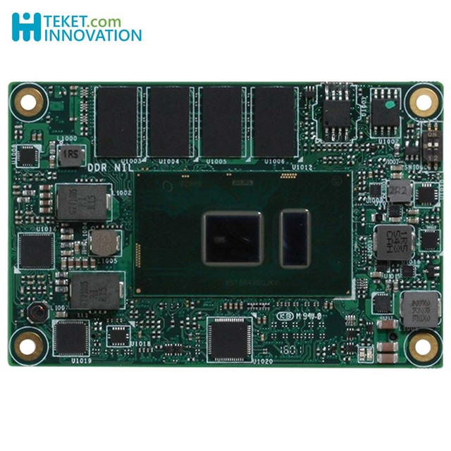 NANOCOM-SKU Computer-on-Modules 6th gen Intel Core i7- 6600U i5- 6300U Onboard 4GB Onboard DDR4 Dual Display LVDS DDI for AAEON