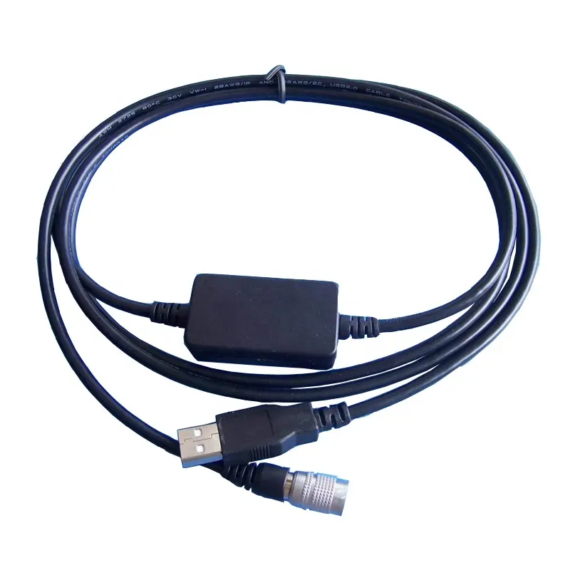 6-pin Male Hirose to USB Data Cable for Trimble DiNi03,DINI03 Digital Level 