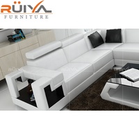 Ruiya Furniture hochwertiges Produkt Luxus zeitgenössisches kaiserliches Schnitts ofa italienisches Leder