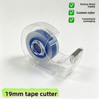 Distributeur de ruban adhésif transparent PS Snail Tape Cutter pour papeterie, bureau, école et agenda