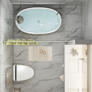 Tringles télescopiques <span class=keywords><strong>de</strong></span> salle <span class=keywords><strong>de</strong></span> bain réglables tringles à rideaux <span class=keywords><strong>de</strong></span> <span class=keywords><strong>douche</strong></span> pour <span class=keywords><strong>barre</strong></span> <span class=keywords><strong>de</strong></span> fenêtre <span class=keywords><strong>de</strong></span> porte <span class=keywords><strong>de</strong></span> placard - Product Image 6