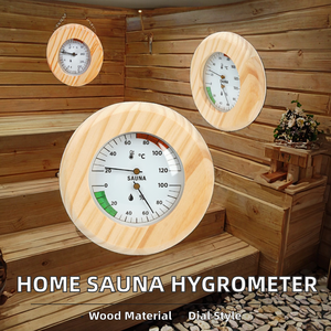 Essential <span class=keywords><strong>Indoor</strong></span> Scale Hygrometer Zifferblatt <span class=keywords><strong>Thermometer</strong></span> Komfort Entspannungs geräte Zubehör für Home Sauna Haushalts design - Product Image 4