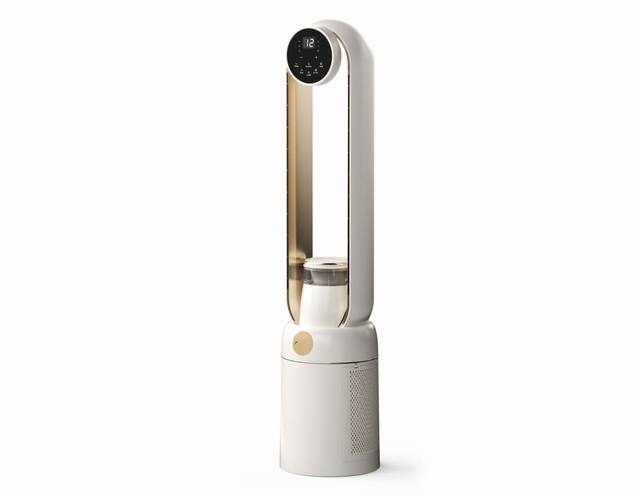 OEM Electric Digital Bladeless Tower Fan with Humidifier Quiet Cooling for Home Bedroom and Living Room