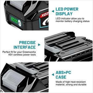 <span class=keywords><strong>Batterie</strong></span> lithium-ion haute capacité 5,0 Ah 40 V, <span class=keywords><strong>compatible</strong></span> avec les outils <span class=keywords><strong>Makita</strong></span> 18 V LXT BL1850 BL1860, adaptée aux perceuses, scies et souffleurs - Product Image 4