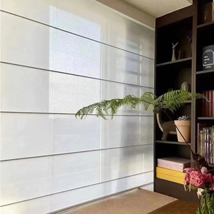 Nội Thất Thiết Kế Mới La Mã Bóng Râm Mù Vải Kem Chống Nắng Và Màn Rèm Với Hướng Dẫn Sử Hoặc Cơ Hệ Thống Kỹ Thuật Đồng Bằng - Product Image 1