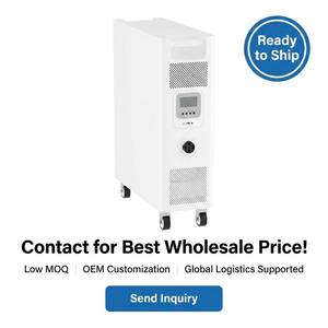 Générateur Solaire Empilable 5000W 15360Wh LiFePO4 Tout-en-un MPPT Entrée PV 6200W Sortie AC/DC/USB 6000+ Cycles <span class=keywords><strong>Hybride</strong></span> Réseau - Product Image 4