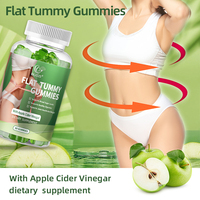 Bonnes Ventes : Gommeux ACV Ventre Plat – Vinaigre de Cidre pour la Perte de Poids, Brûleur de Graisse Abdominale et Aide Digestive, Bonbons Végans Minceur