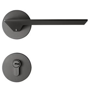 Moderno stile semplice camera da letto interna camera da letto magnetica in legno <span class=keywords><strong>serratura</strong></span> Modulare grigio silenzioso nero maniglie delle finestre - Product Image 1