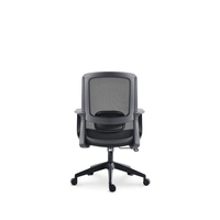 Chaise de bureau ergonomique en maille pivotante pour espace de travail