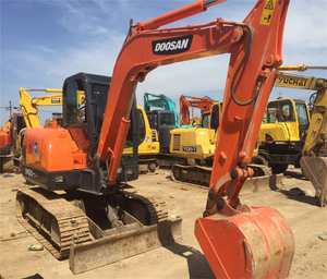 Mini pelle sur chenilles Doosan DH55 importation originale 5 tonnes poids de fonctionnement 25 tonnes capacité caractéristiques pompe à moteur noyau vente - Product Image 6