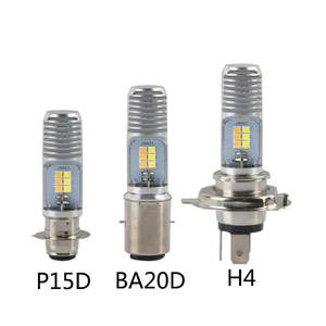 TCYATO 16000lm желтый/белый мотоцикл светодиодные фары прожектор BA20D12-85V дальнего/ближнего света мотоциклетная фара - Product Image 1